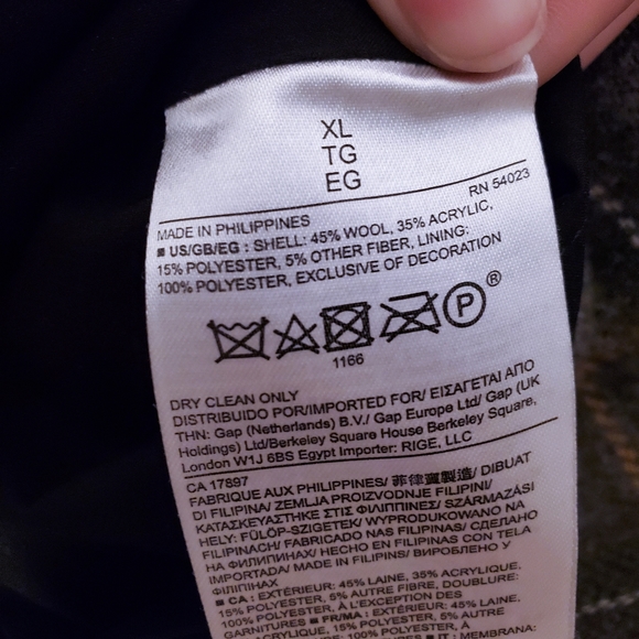 Wool, Plaid Short Sleeved Shirt - Picture 8 of 9